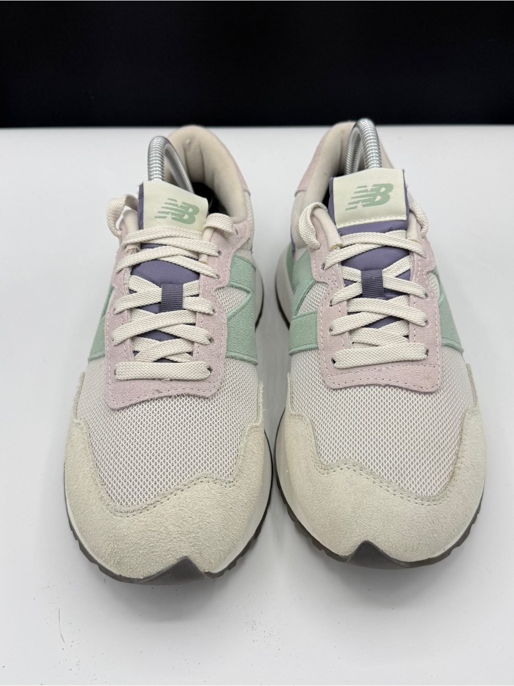 New Balance 237 Pastel Purple Mint Lace Up Athletic Sneakers 10